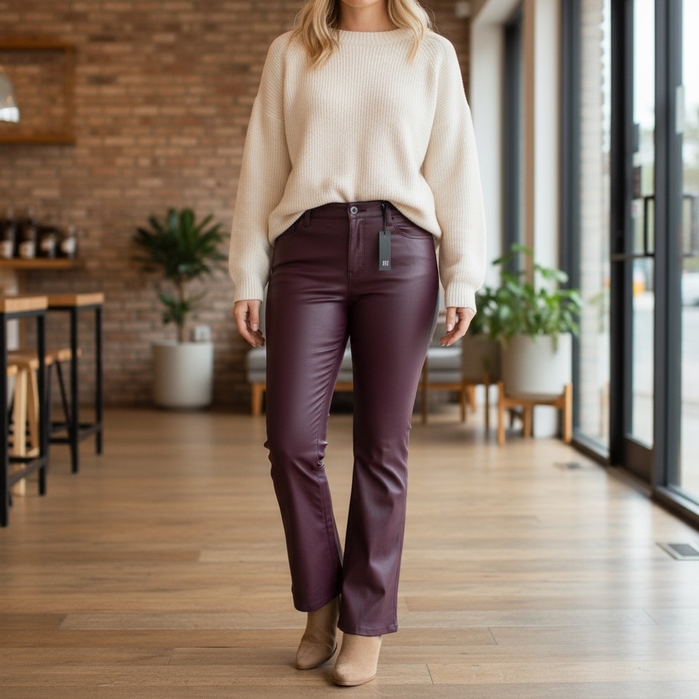 Kut from cloth. High rise fab ab flare. Size 16